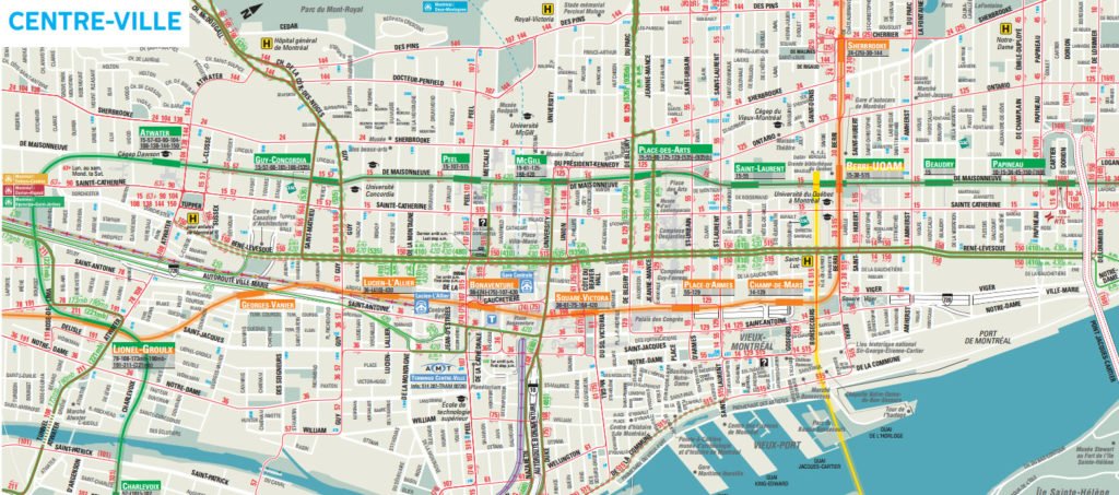 Montreal Downtown Map 1024x453 