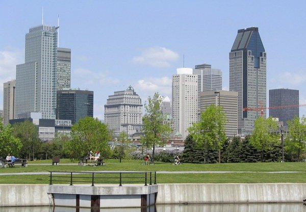 Montreal's Lachine Canal in the summer