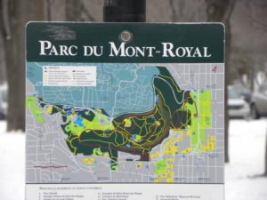 Mont-Royal Park Map