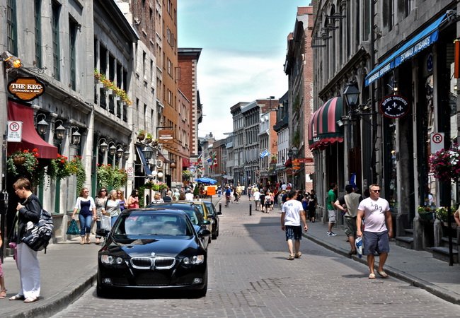 Old Montreal City Streets