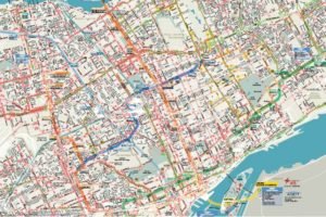 Montreal Transportation Network Map
